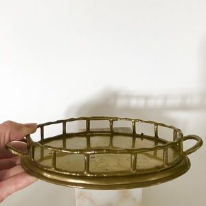 Accents - Vintage | Brass Oval Tray Accents - Vintage | Brass Oval Tray